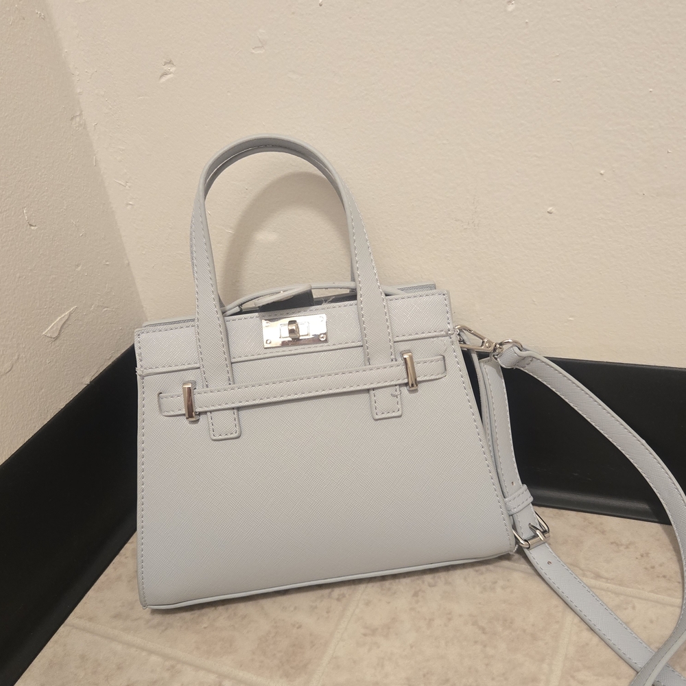 Elegant Light Blue Handbag